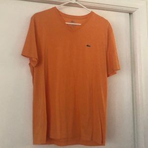 Men’s Lacoste V-neck Pima Cotton Shirt